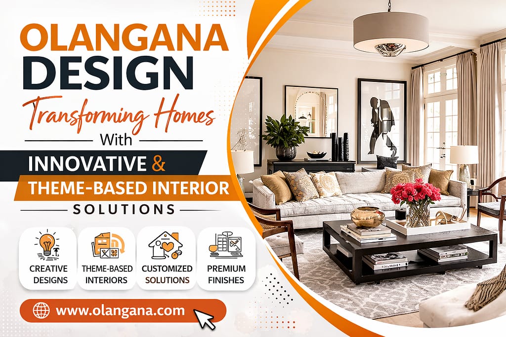 Olangana Design transforming homes with innovative theme based interior solutions modern living room design