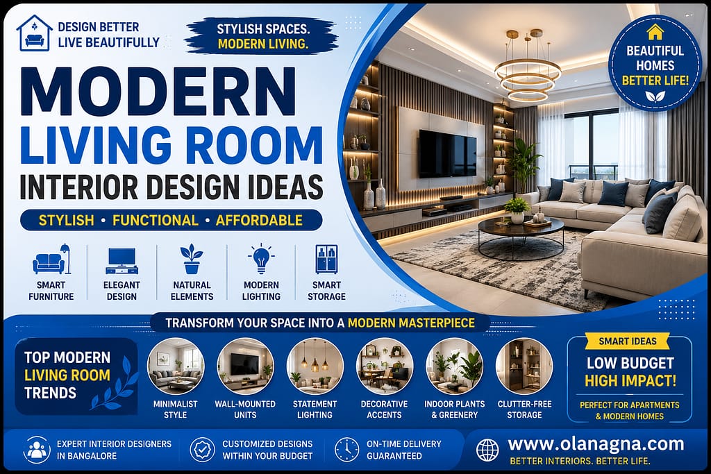 Modern living room interior design ideas featuring elegant furniture, stylish lighting, and contemporary décor.