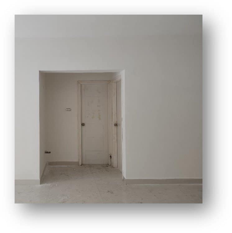 Bare shell apartment room ready for stunning interior transformation by Olangana Design in Bangalore.